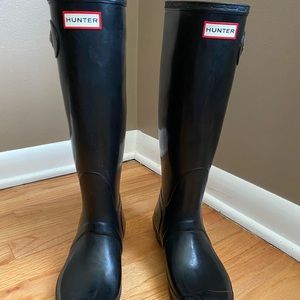 Hunter Women’s Original Tall Black Boots